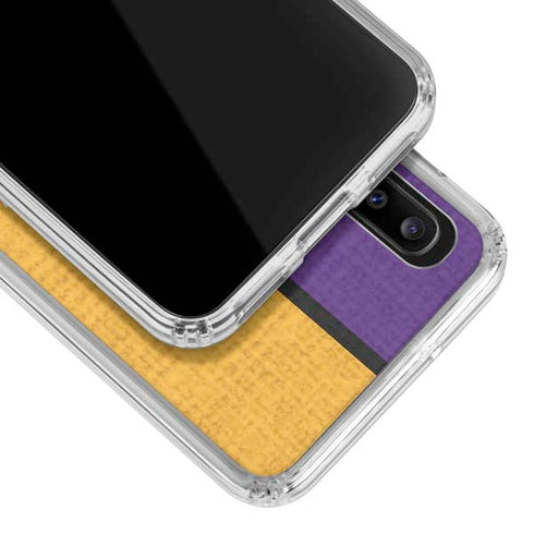 NBA Los Angeles Lakers Canvas Galaxy A30 Clear Case