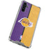 NBA Los Angeles Lakers Canvas Galaxy A54 5G Clear Case