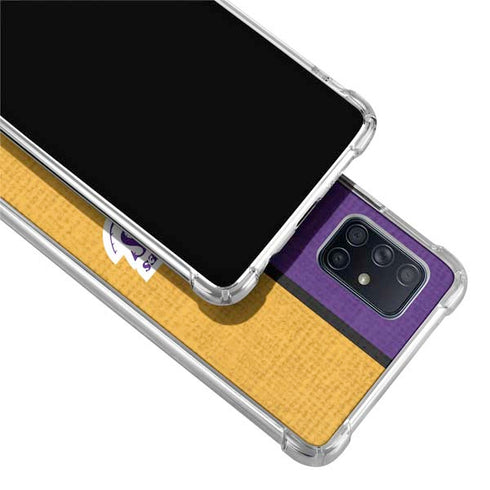 NBA Los Angeles Lakers Canvas Galaxy A71 5G Clear Case