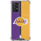 NBA Los Angeles Lakers Canvas Galaxy A72 5G Clear Case