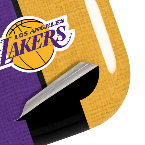 NBA Los Angeles Lakers Canvas Galaxy Buds Pro Skin