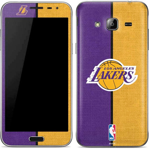 NBA Los Angeles Lakers Canvas Galaxy J3 Skin