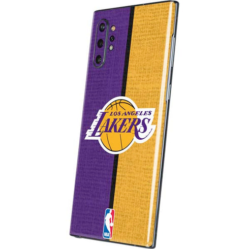 NBA Los Angeles Lakers Canvas Galaxy Note 10 Plus Skin