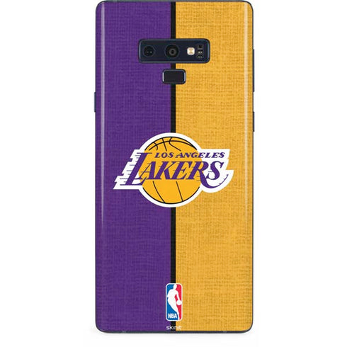 NBA Los Angeles Lakers Canvas Galaxy Note 9 Skin