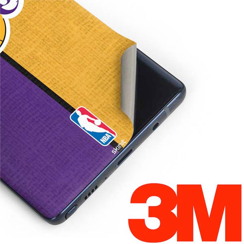 NBA Los Angeles Lakers Canvas Galaxy Note 9 Skin