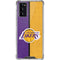NBA Los Angeles Lakers Canvas Galaxy Note20 5G Clear Case