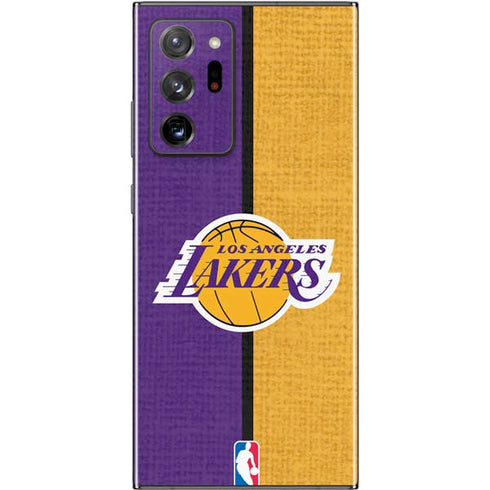 NBA Los Angeles Lakers Canvas Galaxy Note20 Ultra 5G Skin