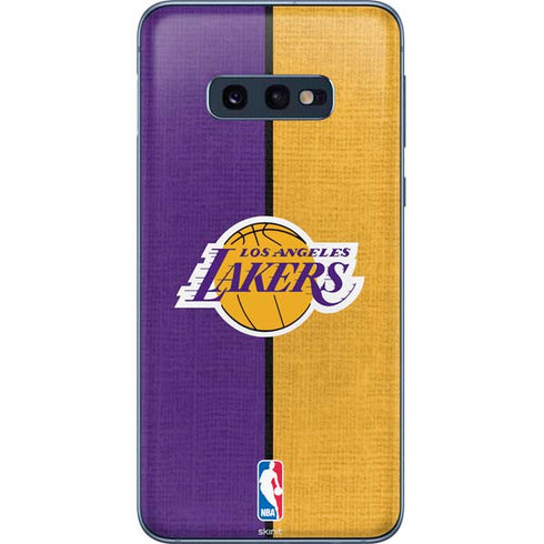 NBA Los Angeles Lakers Canvas Galaxy S10e Skin