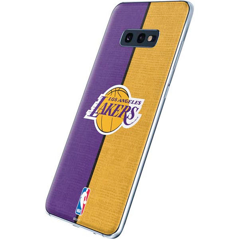 NBA Los Angeles Lakers Canvas Galaxy S10e Skin