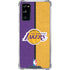 NBA Los Angeles Lakers Canvas Galaxy S20 FE Clear Case