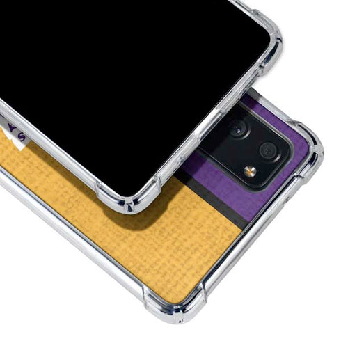 NBA Los Angeles Lakers Canvas Galaxy S20 FE Clear Case