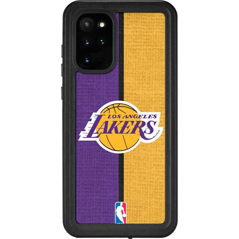 NBA Los Angeles Lakers Canvas Galaxy S20 Plus Waterproof Case