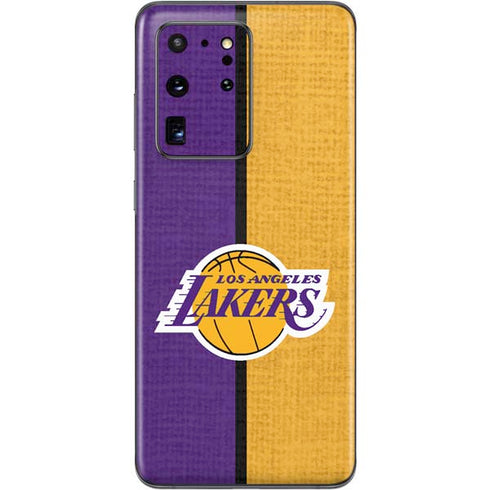 NBA Los Angeles Lakers Canvas Galaxy S20 Ultra 5G Skin
