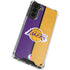 NBA Los Angeles Lakers Canvas Galaxy S21 5G Clear Case