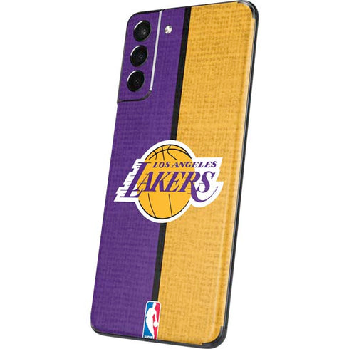 NBA Los Angeles Lakers Canvas Galaxy S21 5G Skin