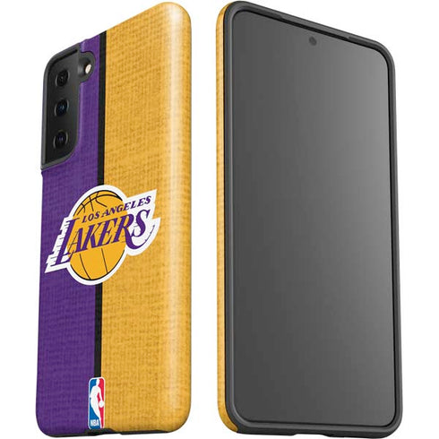 NBA Los Angeles Lakers Canvas Galaxy S21 FE Pro Case