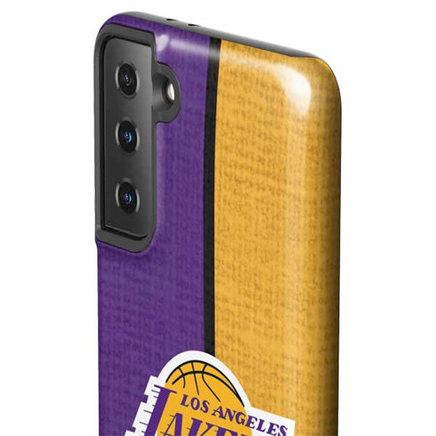 NBA Los Angeles Lakers Canvas Galaxy S21 Plus 5G Pro Case