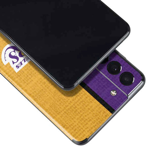 NBA Los Angeles Lakers Canvas Galaxy S21 Plus 5G Skin