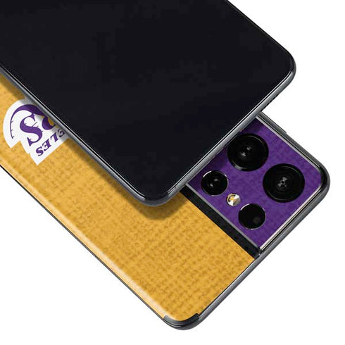 NBA Los Angeles Lakers Canvas Galaxy S21 Ultra 5G Skin