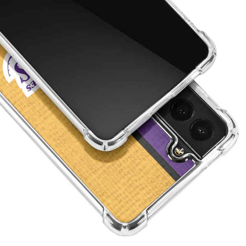 NBA Los Angeles Lakers Canvas Galaxy S22 Plus Clear Case