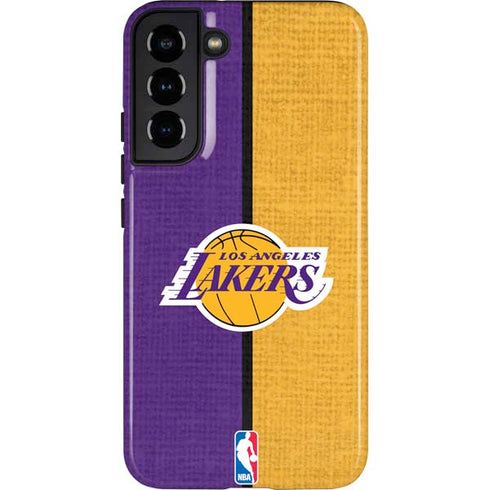 NBA Los Angeles Lakers Canvas Galaxy S22 Plus Pro Case