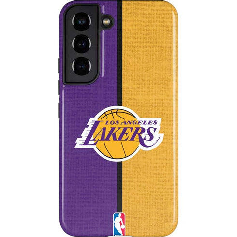 NBA Los Angeles Lakers Canvas Galaxy S22 Pro Case