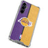 NBA Los Angeles Lakers Canvas Galaxy S23 FE Clear Case
