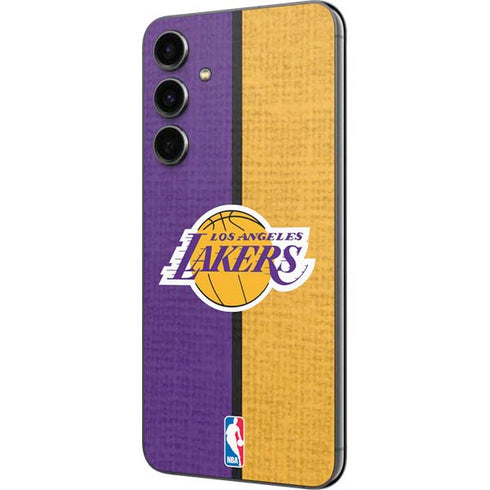 NBA Los Angeles Lakers Canvas Galaxy S23 FE Skin