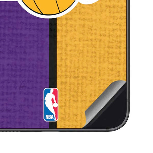 NBA Los Angeles Lakers Canvas Galaxy S23 FE Skin