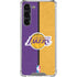 NBA Los Angeles Lakers Canvas Galaxy S23 Plus Clear Case