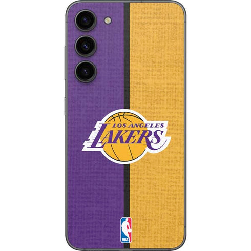 NBA Los Angeles Lakers Canvas Galaxy S23 Plus Skin