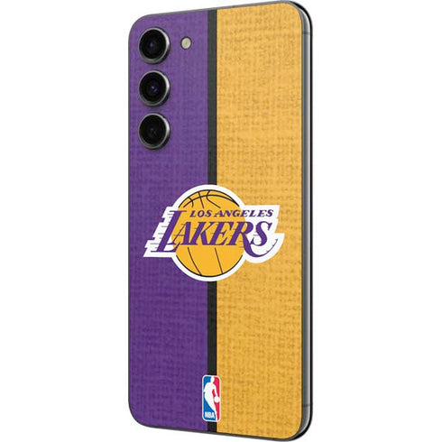 NBA Los Angeles Lakers Canvas Galaxy S23 Plus Skin