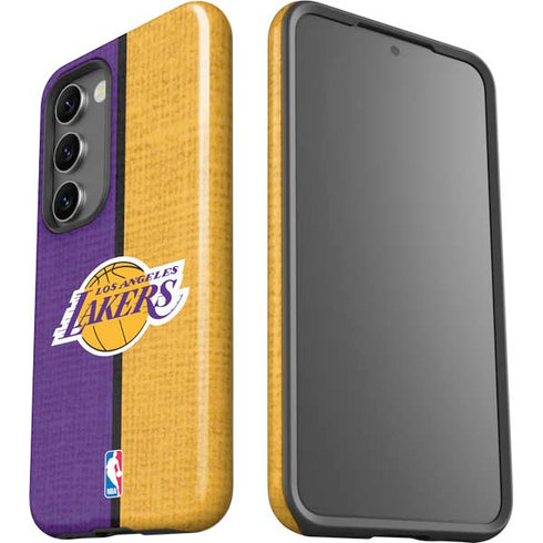 NBA Los Angeles Lakers Canvas Galaxy S23 Pro Case