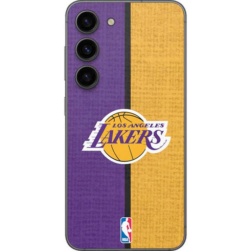 NBA Los Angeles Lakers Canvas Galaxy S23 Skin