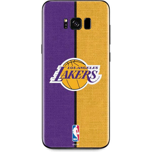 NBA Los Angeles Lakers Canvas Galaxy S8 Skin