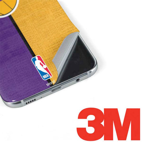 NBA Los Angeles Lakers Canvas Galaxy S8 Skin