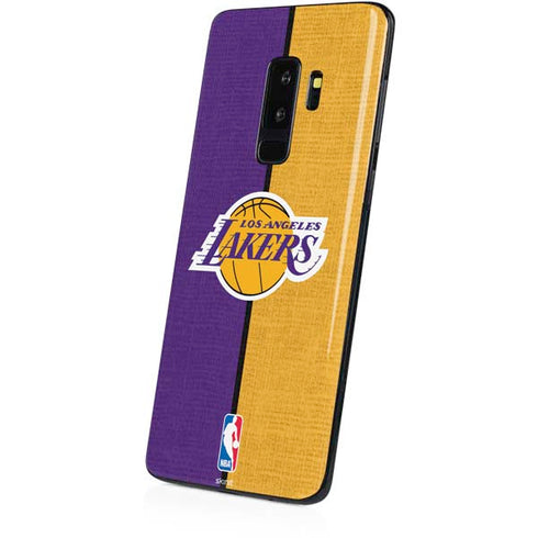 NBA Los Angeles Lakers Canvas Galaxy S9 Plus Skin