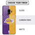 NBA Los Angeles Lakers Canvas Galaxy S9 Skin