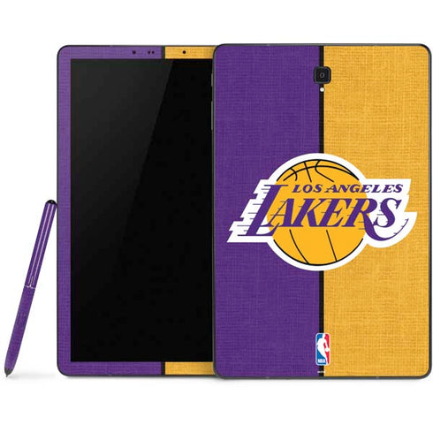 NBA Los Angeles Lakers Canvas Samsung Galaxy Tab Skin