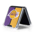 NBA Los Angeles Lakers Canvas Galaxy Z Flip5 5G Clear Case