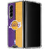 NBA Los Angeles Lakers Canvas Galaxy Z Fold4 5G Clear Case