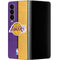 NBA Los Angeles Lakers Canvas Galaxy Z Fold4 5G Skin