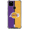 NBA Los Angeles Lakers Canvas Google Pixel 5a 5G Clear Case