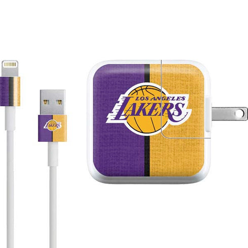 NBA Los Angeles Lakers Canvas iPad Charger (10W USB) Skin