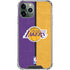 NBA Los Angeles Lakers Canvas iPhone 11 Pro Max Clear Case