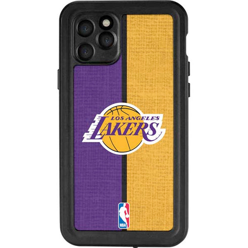 NBA Los Angeles Lakers Canvas iPhone 11 Pro Waterproof Case