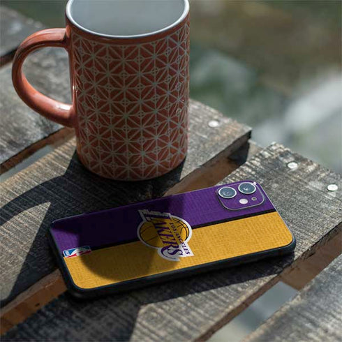 NBA Los Angeles Lakers Canvas iPhone 11 Skin