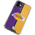 NBA Los Angeles Lakers Canvas iPhone 12 Clear Case