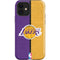 NBA Los Angeles Lakers Canvas iPhone 12 Impact Case
