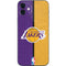NBA Los Angeles Lakers Canvas iPhone 12 Mini Skin